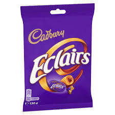 Cadbury Eclairs Classic Chocolate Bag 130g