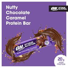 Optimum Nutrition Nutty Chocolate Caramel Protein Bar 70g - 70 G