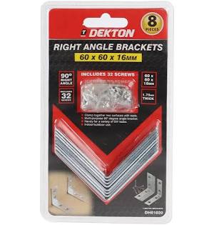 Dekton Right Angle Brackets 10 Pieces