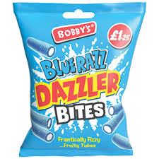 Bobby's Dazzler Bites Blue Razz (120g)