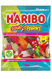 Haribo Sour Sparks (140g)
