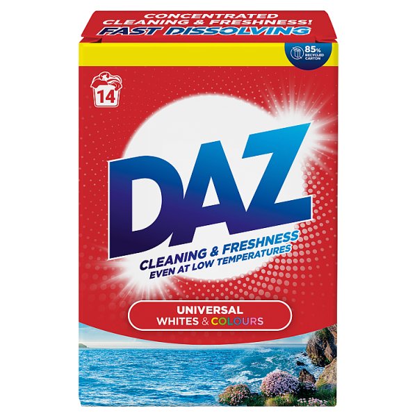 Daz Washing Powder For Whites & Colours 14 Washes 700g