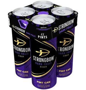 Strongbow Dark Fruit Cider 4 x 568ml