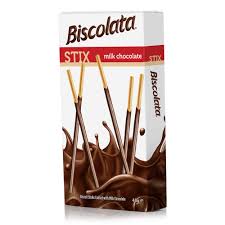 Biscolata - Stix Biscuit Sticks Coated with Milk Chocolate - 40g