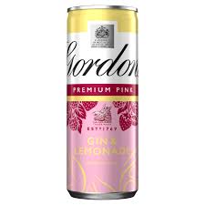 Gordon's Premium Pink Gin & Lemonade Can 250ml