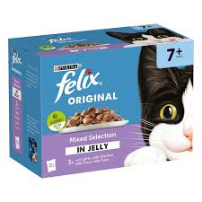 Felix Senior Original Pouches - Mixed Selection: Chicken, White