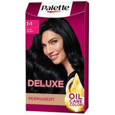 Palette Deluxe Permanent Hair Colour Blue Black 1-1