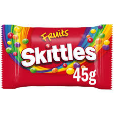 Skittles Vegan Chewy Sweets Fruit 45g