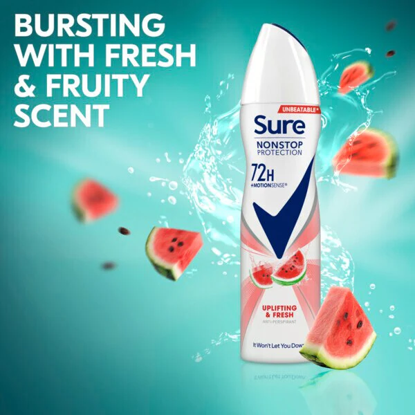 Sure Anti-Perspirant Uplifting & Fresh Nonstop Protection 150ml