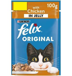 Felix - Original with Chicken in Jelly - 100g