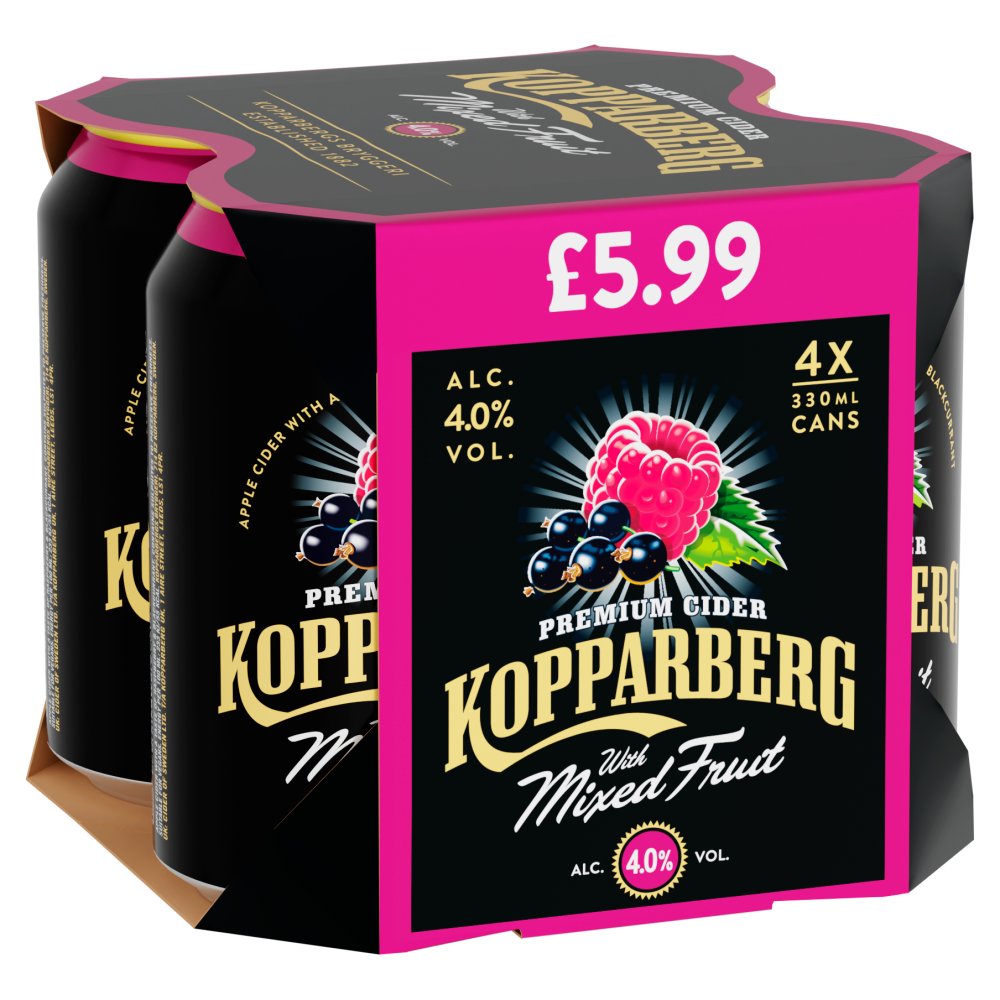 Kopparberg Mixed Fruit 4x330ml