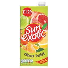 Sun Exotic Citrus Twist 1Ltr | Beverages