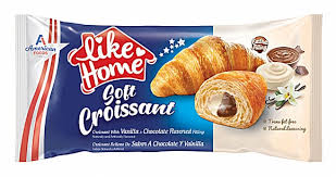 Like Home Soft Croissant - Vanilla & Chocolate - 40g - Greens