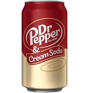 Dr Pepper & Cream Soda (355ml)