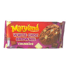 Maryland Cookies Chunkies White Choc Brownie 144g