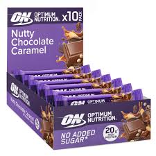 Optimum Nutrition Nutty Chocolate Caramel Protein Bar 70g - 70 G