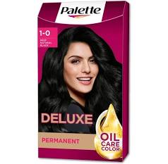 Palette Deluxe Permanent Hair Colour 1-0 Deep Natural Black