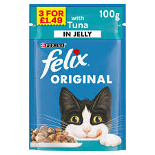 Felix Original Tuna in Jelly Wet Cat Food 100g - Petsware