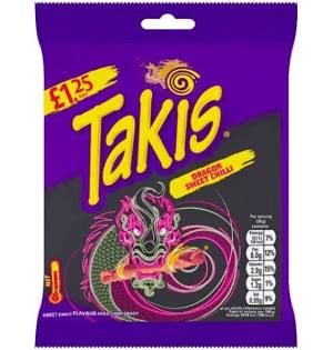 Takis Dragon Sweet Chilli 55g