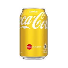 Coca Cola Lemon 330ml Can