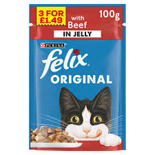 Felix - Original with Beef in Jelly - 100g