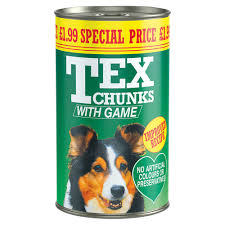 Tex Chunks with Game Dog Food (1.2kg)