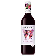 Echo Falls Raspberry & Cassis Fruit Fusion Wine (750 ml)
