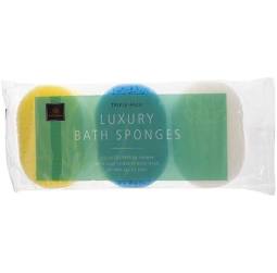 Luxury Bath Sponge (Pack of 3)