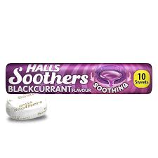 Halls Blackcurrant Soothers 45g