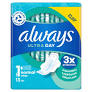 Always Ultra Sanitary Towels Normal (Size 1) with Wings