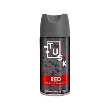Tusk - Red Deodorant Body Spray - 150ml