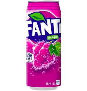 Fanta Grape Japan Can 500ml