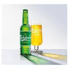 Carlsberg Danish Pilsner Lager Beer Bottle 18x330ml