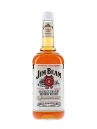 Jim Beam White Label Kentucky Straight Bourbon 4 Year Old 100cl