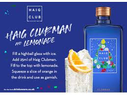Haig Club Clubman Xmas Limited Edition Bottle, 70cl