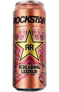 Rockstar Energy Zero Sugar Peach