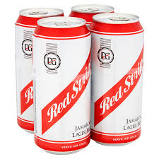 Red Stripe Jamaican Lager Beer (4 x 440ml)