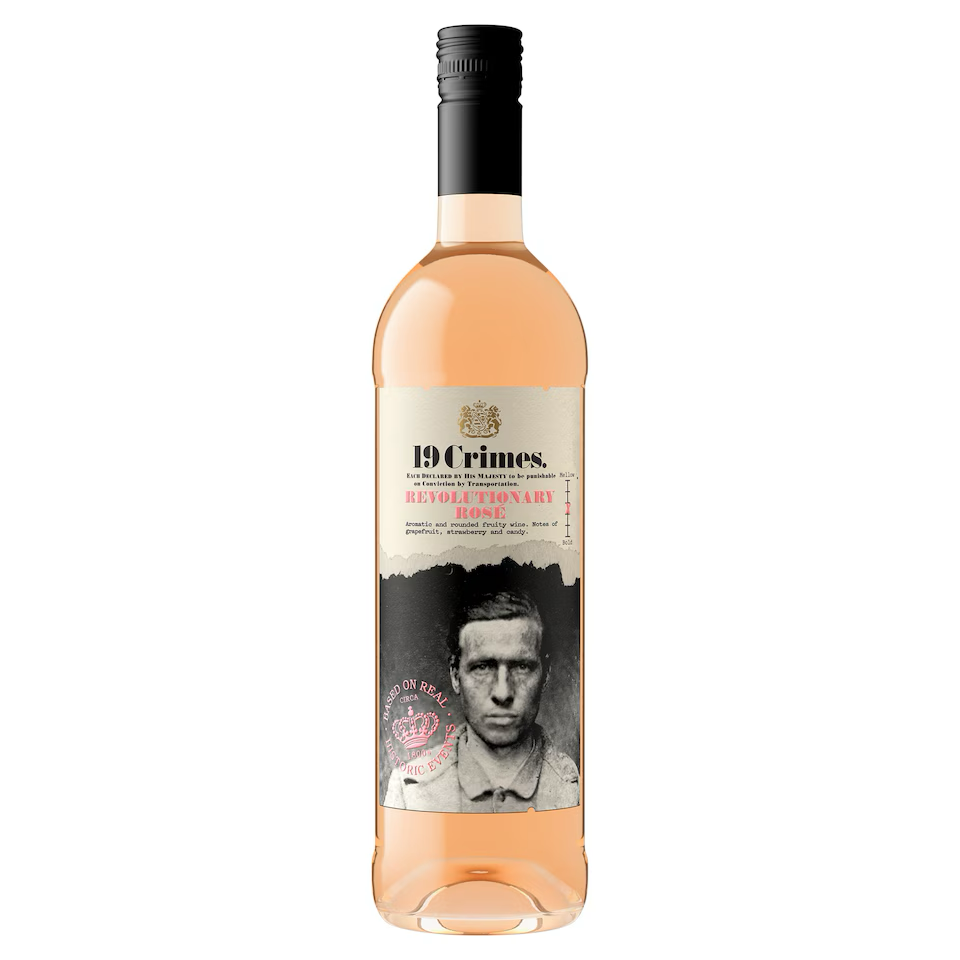 19 Crimes Rose Wine, 75 Cl