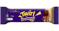 Cadbury Chocolate Twirl - Breakaway (40g)