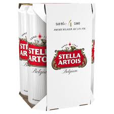 Stella Artois Belgium Premium Lager Beer (568ml)