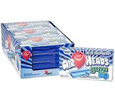 Airheads Gum Blue Raspberry
