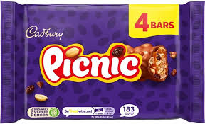 Cadbury Picnic 4 Pack
