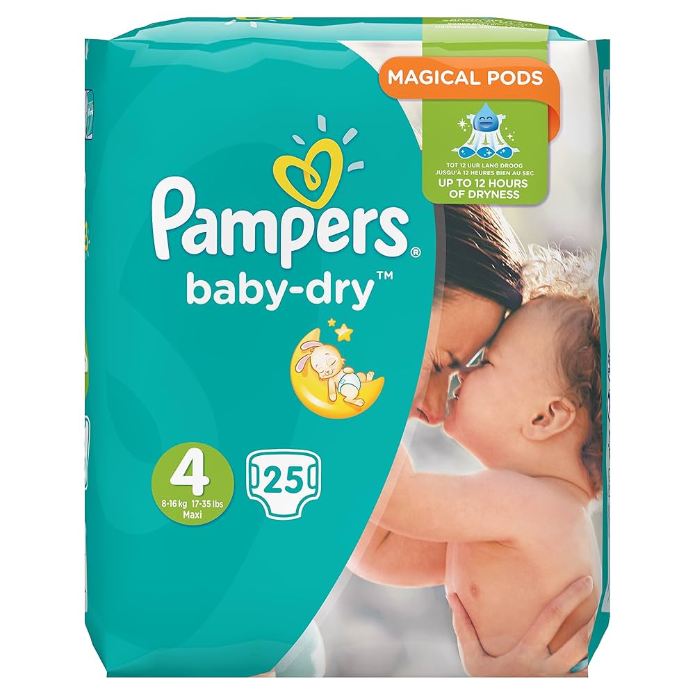 Pampers - Baby Dry Size 4 - 25 Nappies