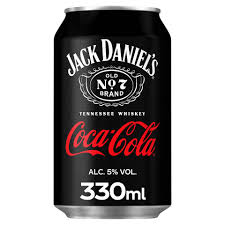 Jack Daniel's and Coca-Cola