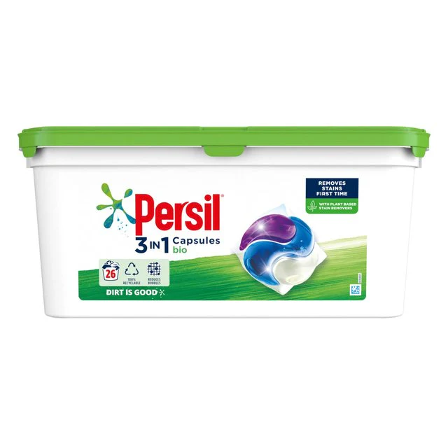 Persil 3 in 1 Washing Capsules Bio 26 Washes