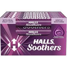 Halls Blackcurrant Soothers 45g