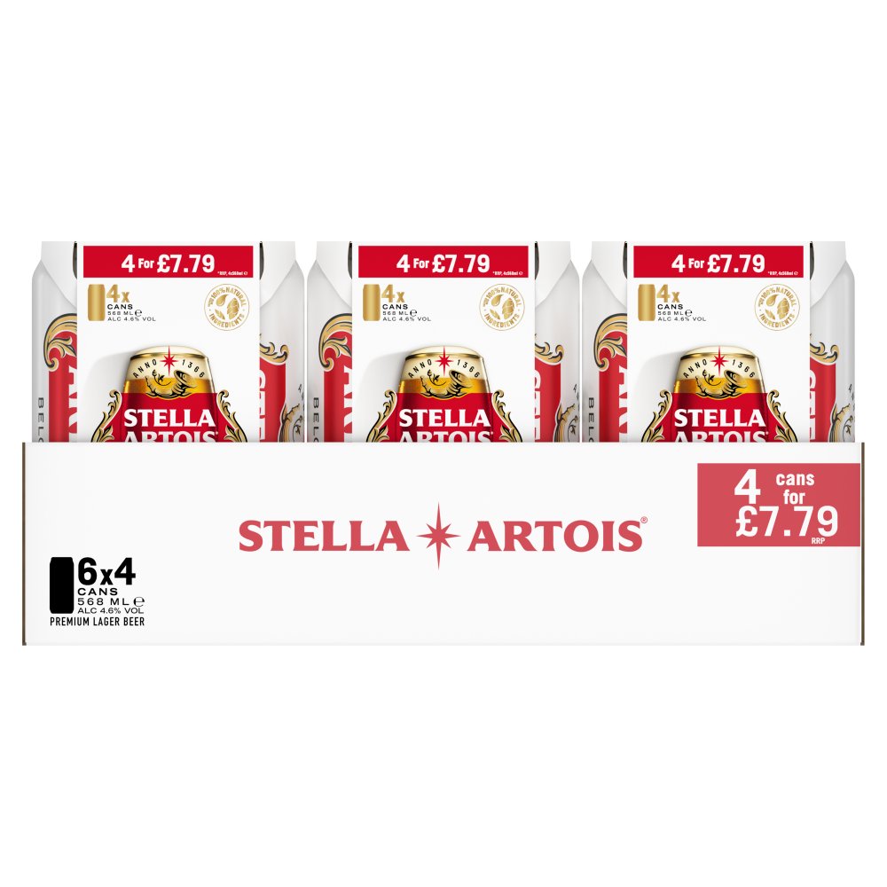 Premium Lager by Stella Artois 568ml