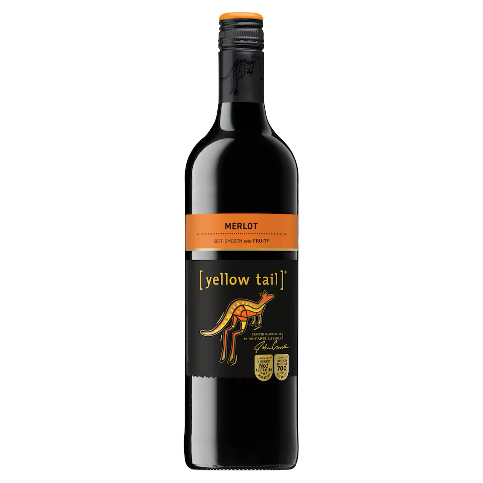 Casella Yellow Tail Merlot, 75 Cl