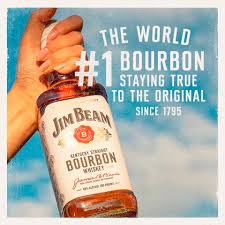 Jim Beam White Label Kentucky Straight Bourbon 4 Year Old 100cl