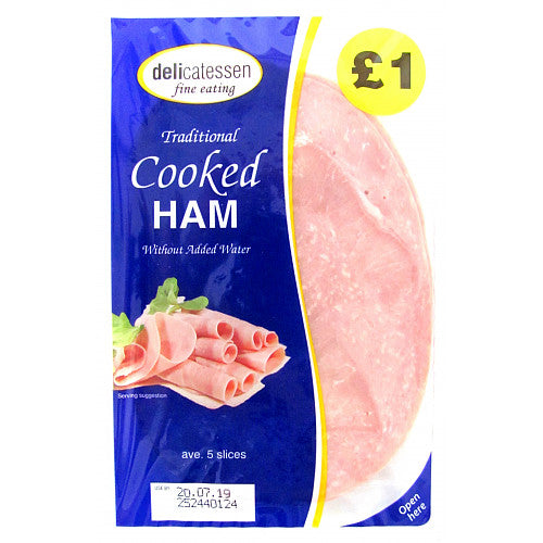 Delicatessen - Fine Eating Traditional Cooked Ham - 90g